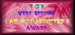 I'm Not Addicted Award