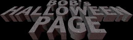 Bob's Halloween Page